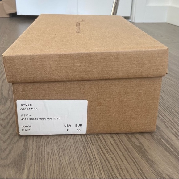 Anthropologie - T-Strap Sandals - Black - Size 7 (38) Fits 7/7.5 - 2024 - NWT - Picture 7 of 15